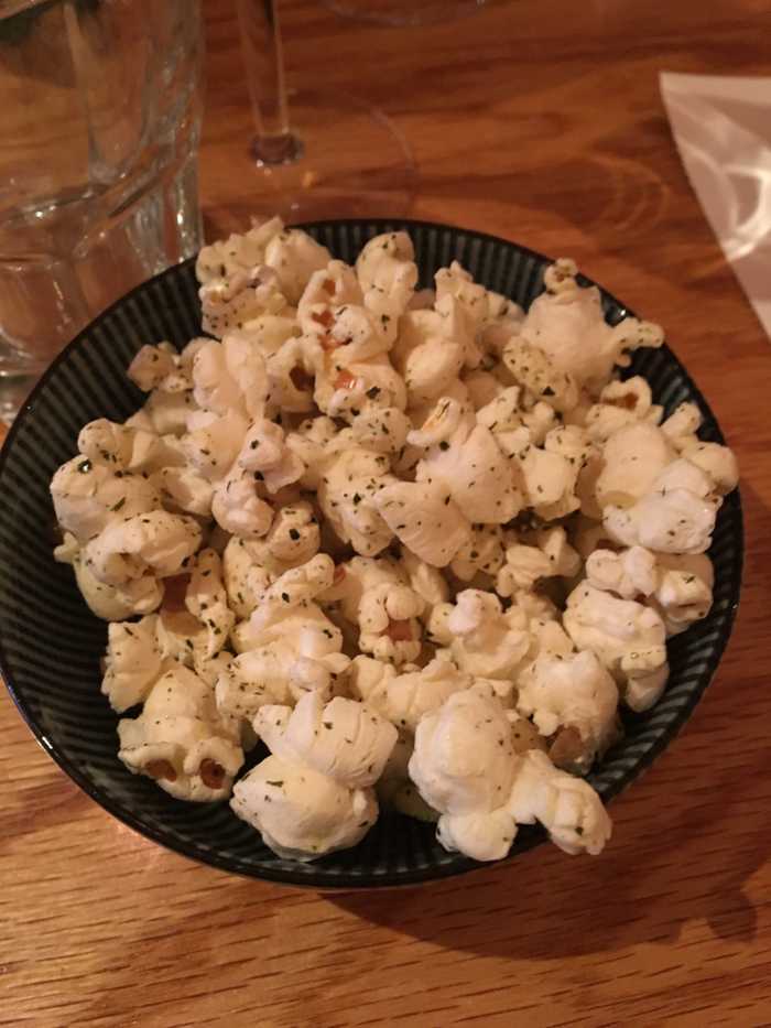 The fanciest popcorn