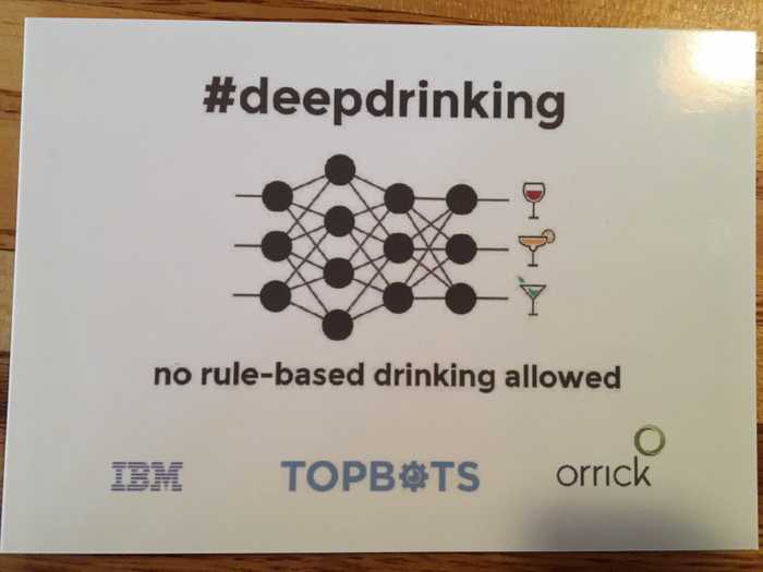 Back of the wine list, #deepdrinking